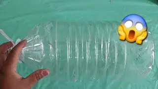 Mira lo que hice con la botella pet, la decoración quedó increíble, no la tires a la basura