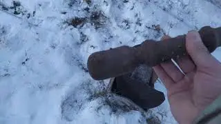Роем мёрзлую землю ради находок