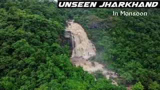 Heavy Rain💦 में bike Ride  || Sita Waterfall & Jonha Fall || Ranchi, Jharkhand
