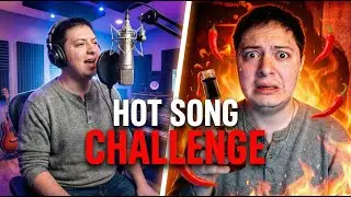 Recording a Song While Eating Extreme Hot Sauce 🌶️Hot Song ep 1