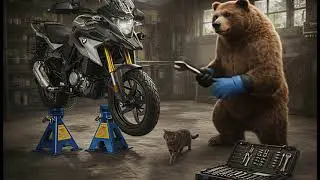 Заміна сальників вилки перевернутого типу BMW GS 310
