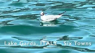 LAKE GARDA, ITALY  🎧4K  |  Six great locations visited by boat  |  ‘time stamps’ in the description