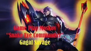 Gagal Savage || Mobile Legend || Marksman || Moskov Game Play