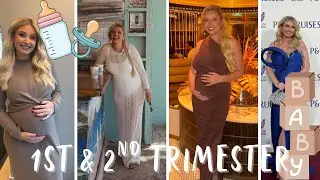 1st & 2nd Trimester! Pregnancy after loss 👼🏼 Finding out, scans and feelings!