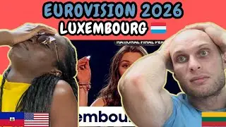 REACTION TO Eva Marija - Mother Nature (Luxembourg🇱🇺 Eurovision 2026) | FIRST TIME HEARING