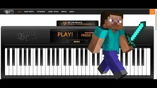 Wet Hands - Virtual Piano (Minecraft)