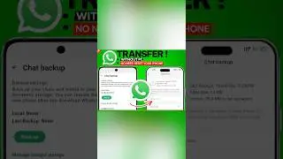 Without Pc : Transfer WhatsApp from Android to iPhone #whatsapptransfer