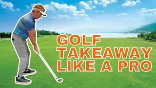 Golf Pre-shot Drill of a Pro