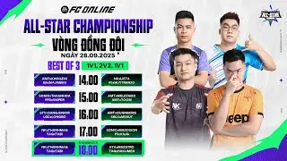 V&ograve;ng Đồng đội | Mesut so t&agrave;i SangJr, showmatch Si&ecirc;u Kinh Khủng diễn ra | All-Star Championship 28/09