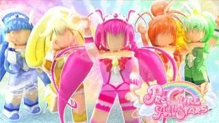 Playing Precure All Stars On Roblox