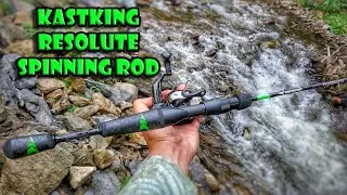 KastKing Resolute Spinning Fishing Rod with American Tackle Microwave Guides