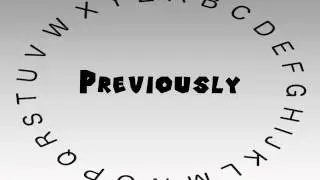 How to Say or Pronounce Previously