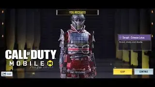 COD MOBILE *NEW* BLAZING EMPRESS CRATE OPEN + UNLOCK SERAPH CRIMSON LOTUS + KN44 IMPERIAL