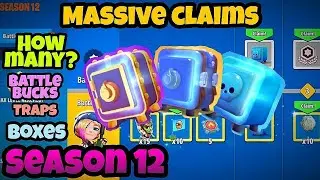 Claiming BATTLE PASS and BASIC PASS rewards|Battlelands Royale Season 12|Virtual Peace Gaming