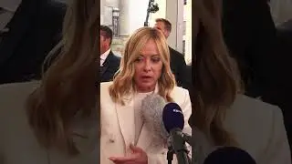 Consiglio Europeo informale di Copenaghen. Punto stampa di Giorgia Meloni