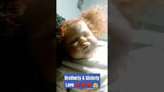 Brother and Sisterly Bond 💕🥰 💙 🤗#siblings #rebornbabydolls #rebornshorts #siblingbonding