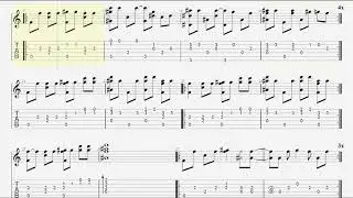Mad World - Gary Jules - Fingerstyle Guitar TAB