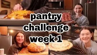 PANTRY CHALLENGE WEEK 1 OF DINNERS