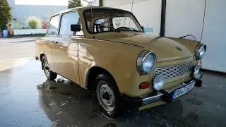 Trabant - 2 Eimer Wäsche in der SB Waschbox zum Saisonstart