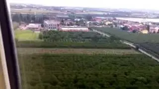 Landing at Verona airport