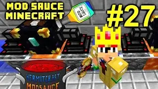 Minecraft Mod Sauce Ep. 27 - Factory Time !!! ( HermitCraft Modded Minecraft )