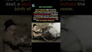 Hiram Maxim&rsquo;s 1884 Invention That Changed the Future of Warfare #shorts #usa