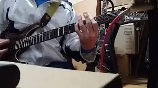 須藤あきら 愛が眠れない with Marshall MG15CDR and Ibanez s970wrw 