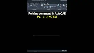 polyline command in AutoCAD | complete course of AutoCAD 