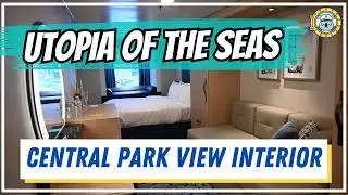 Central Park View Interior  - Utopia of the Seas | Cabin 9647 Tour & Review