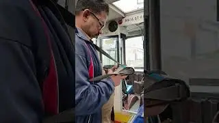 MSRTC bus ticket master issuing ticket#like #share#subscribe #viral