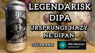 Heady Topper fr&aring;n The Alchemist &auml;r en legendarisk, amerikansk Double IPA (DIPA)