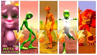 Speed Dance Challenge Dame Tu Cosita vs Patila vs Alex Lion vs Tom | META ANIMATION