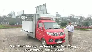 Xe b&aacute;n h&agrave;ng lưu động mới nhất 2020 khi lắp th&ecirc;m những phụ kiện n&agrave;y