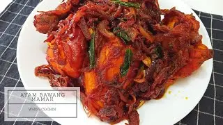 Ayam Masak Bawang Mamak Resepi / Penang Nasi Kandar Style Onion Chicken Recipe