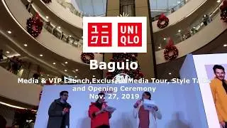 Uniqlo Baguio Media & VIP Launch Event.