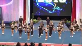 Cheer Worlds Finals - Brandon All Stars Senior Black - Center Stage!