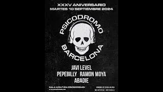 PSICODROMO Live! 35 Aniversario (10-09-2024) Pepebilly