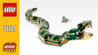 Snake (31121) from LEGO Creator Crocodile | SPEED Brick Build