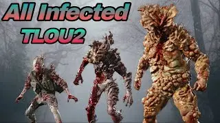 All Infected &ndash; The Last of Us Part II | Model Showcase (1080p 60FPS)