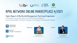 RPHL Network Online Marketplace 4/2025: Report of the Biorisk Management Twinning Programme