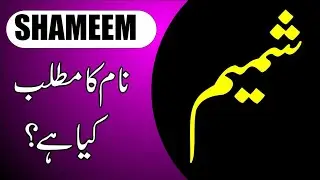 SHAMEEM name meaning Urdu and hindi,lucky number, lucky coller lucky Stones.شمیم نام کا مطلب کیا ہے