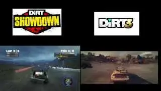 Dirt Showdown vs. Dirt 3 - Graphics [HD]