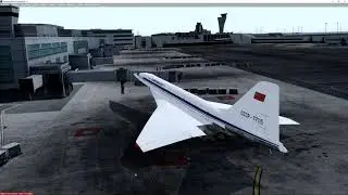 Prepar3D [P3D] v4.2 | Tu 144 | Адаптация | Руководство | Учебное пособие | KSFO - KIAD | на английском языке