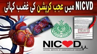 Massive Corruption Exposed at NICVD Karachi | Billions Lost in Irregularities