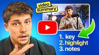 How to Summarize YouTube Videos with AI