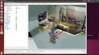 Semi Autonomous Humanoid Navigation with ROS