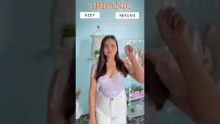 URBANIC Keep Or Return ✨ #urbanic #trendytops  #tops #top  #urbanichaul #ashortaday #shorts #short