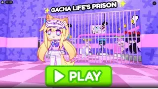 GACHA LIFE'S PRISON RUN OBBY! Roblox Obby Gameplay Walkthrough No Death 4K