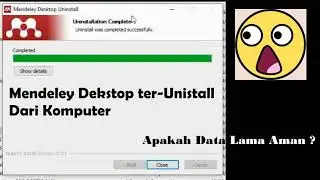 Mendeley Deleted from Computer; Is data lost?!!