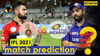 MI vs RCB IPL 2021 1st Match Prediction | भविष्यवाणी Playone Key Players Team News